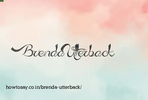 Brenda Utterback