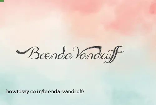 Brenda Vandruff