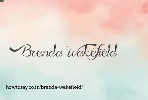 Brenda Wakefield