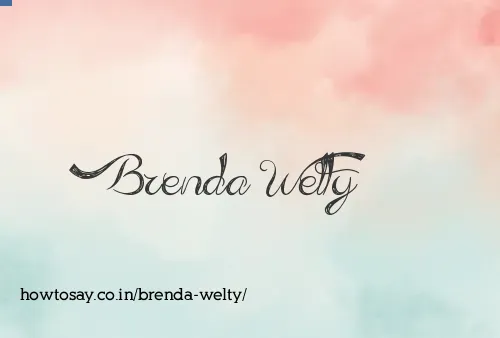 Brenda Welty