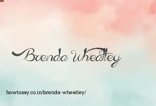 Brenda Wheatley