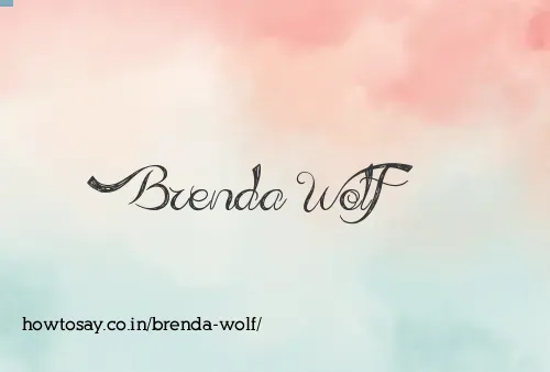 Brenda Wolf