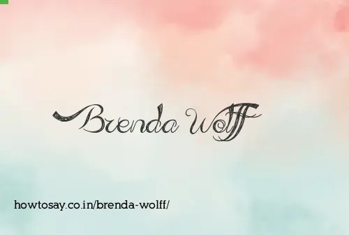 Brenda Wolff