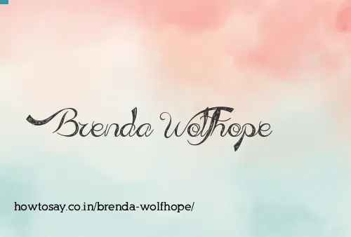 Brenda Wolfhope