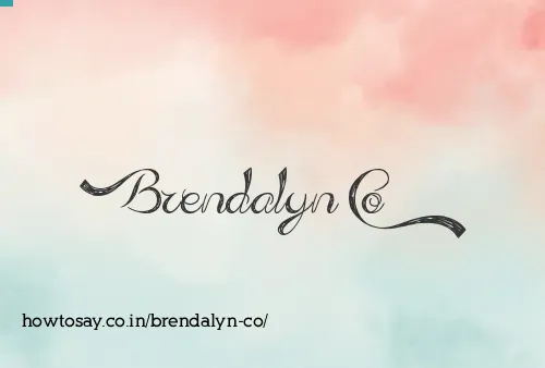 Brendalyn Co