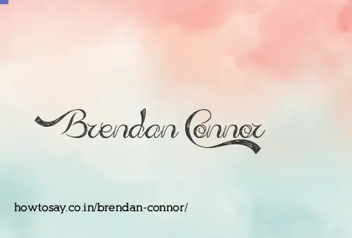 Brendan Connor