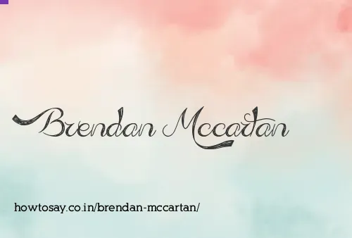 Brendan Mccartan