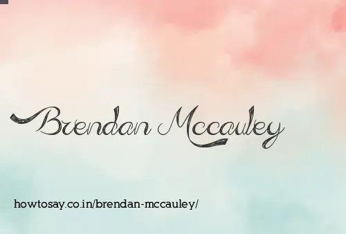 Brendan Mccauley