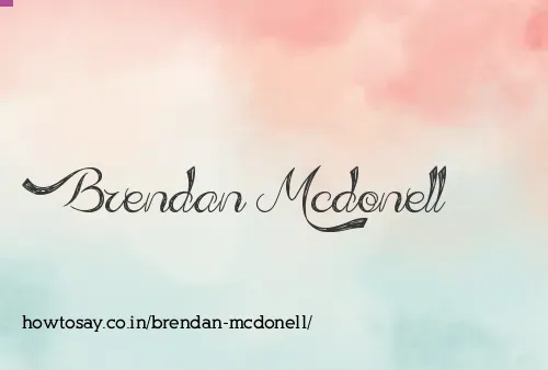 Brendan Mcdonell