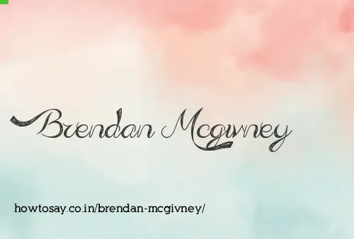 Brendan Mcgivney