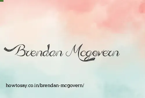 Brendan Mcgovern