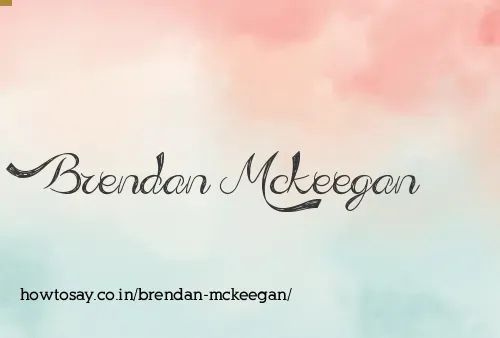 Brendan Mckeegan