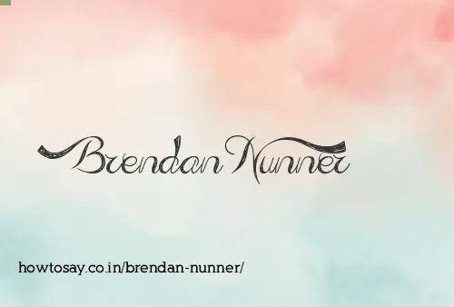 Brendan Nunner