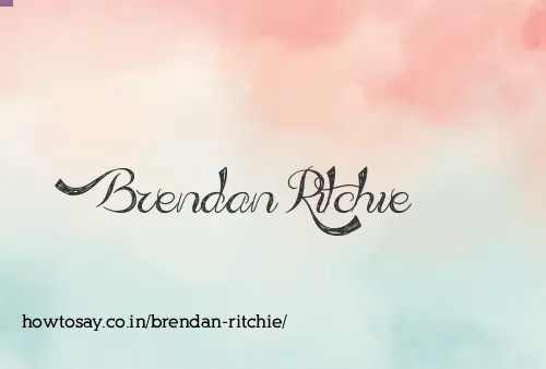 Brendan Ritchie