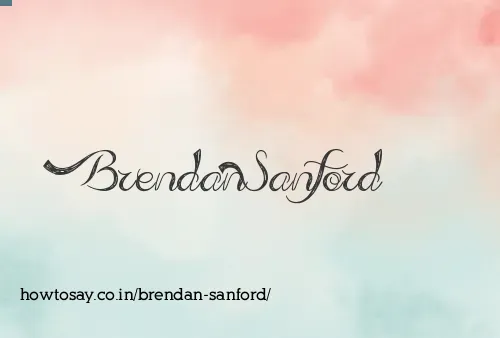 Brendan Sanford
