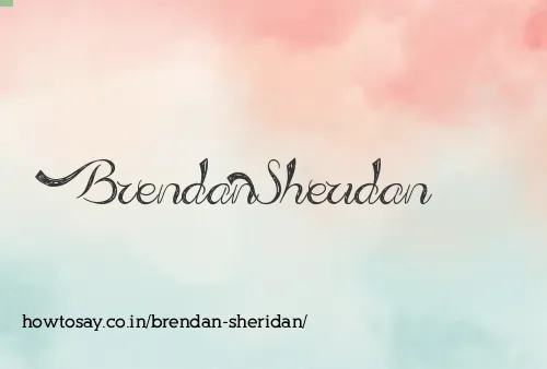 Brendan Sheridan