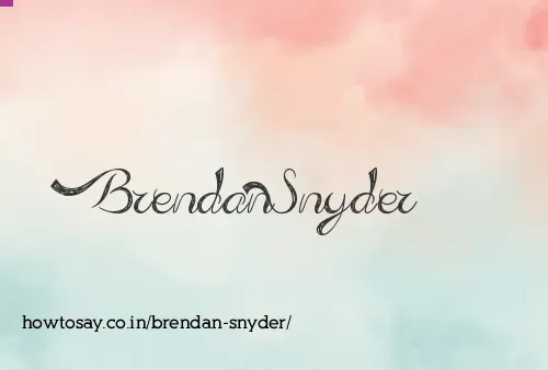 Brendan Snyder