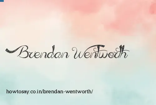 Brendan Wentworth