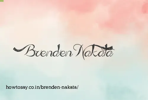 Brenden Nakata