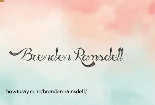 Brenden Ramsdell