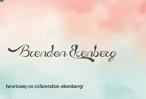 Brendon Ekenberg
