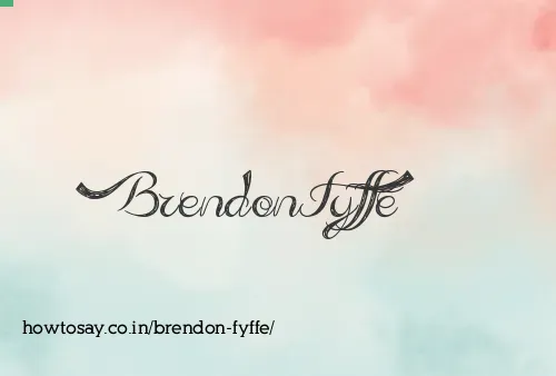 Brendon Fyffe
