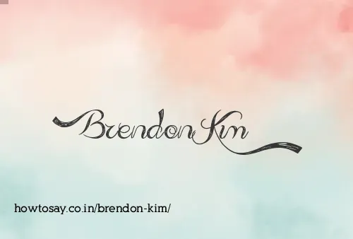 Brendon Kim