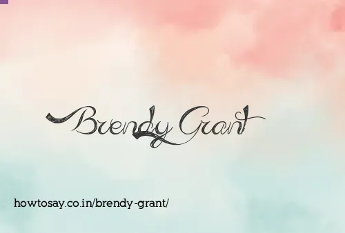 Brendy Grant