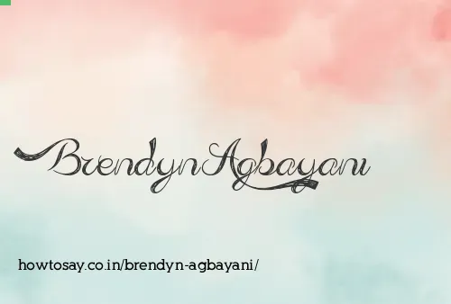 Brendyn Agbayani