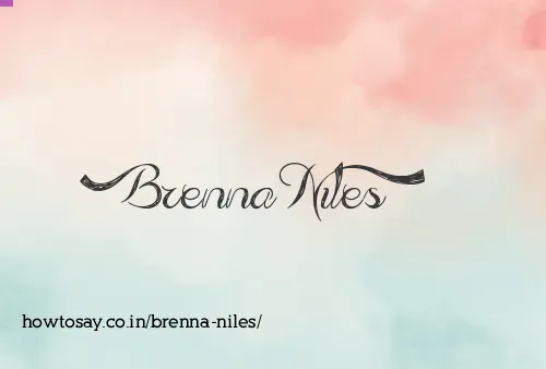 Brenna Niles