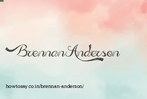Brennan Anderson