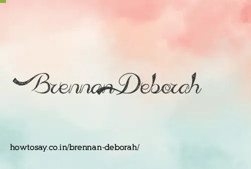 Brennan Deborah