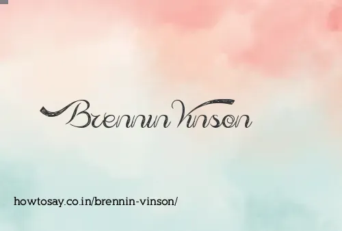 Brennin Vinson