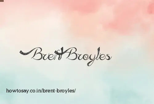 Brent Broyles