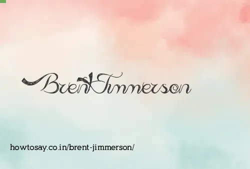 Brent Jimmerson