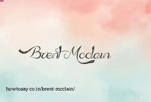 Brent Mcclain