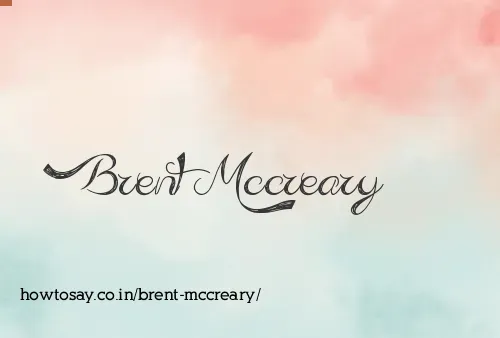 Brent Mccreary