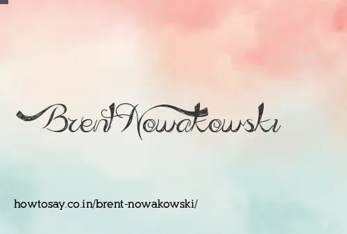 Brent Nowakowski