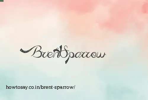 Brent Sparrow
