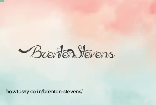 Brenten Stevens