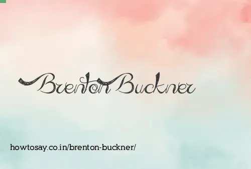 Brenton Buckner