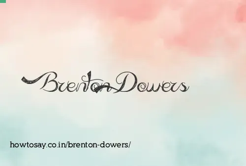 Brenton Dowers