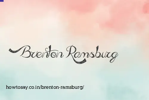 Brenton Ramsburg