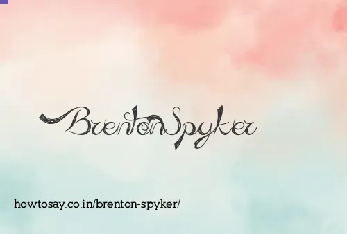 Brenton Spyker
