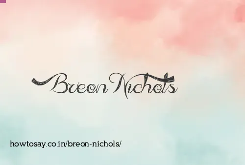 Breon Nichols
