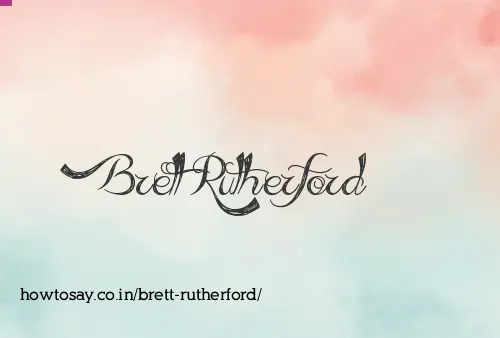Brett Rutherford