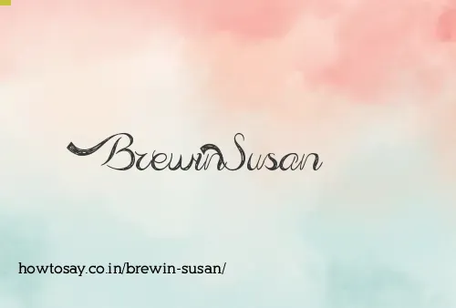 Brewin Susan