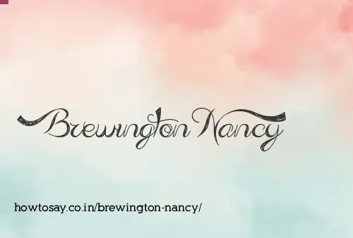 Brewington Nancy