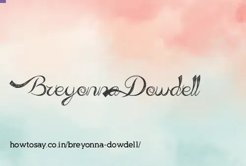 Breyonna Dowdell