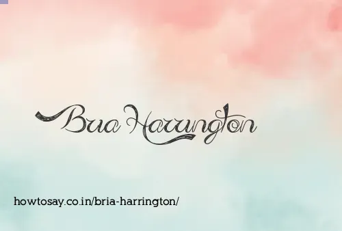Bria Harrington